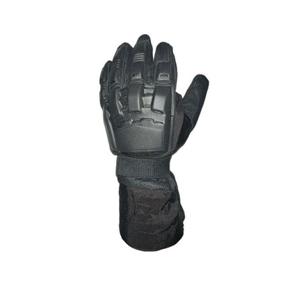 Tactical Armoured Combat Paintball & Airsoft Glove Black