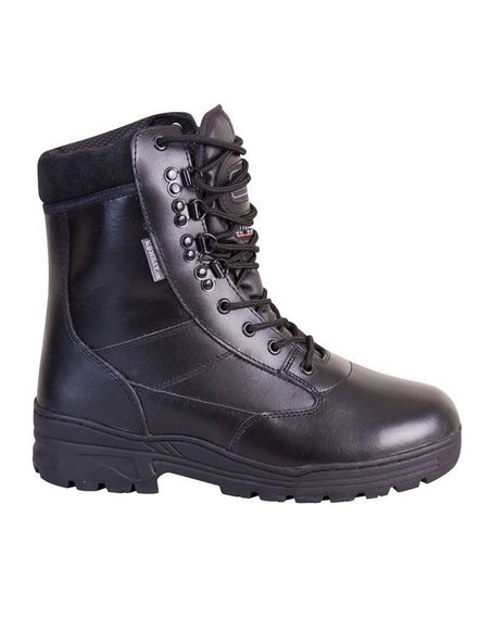 Kombat UK All Leather Patrol Boot Black