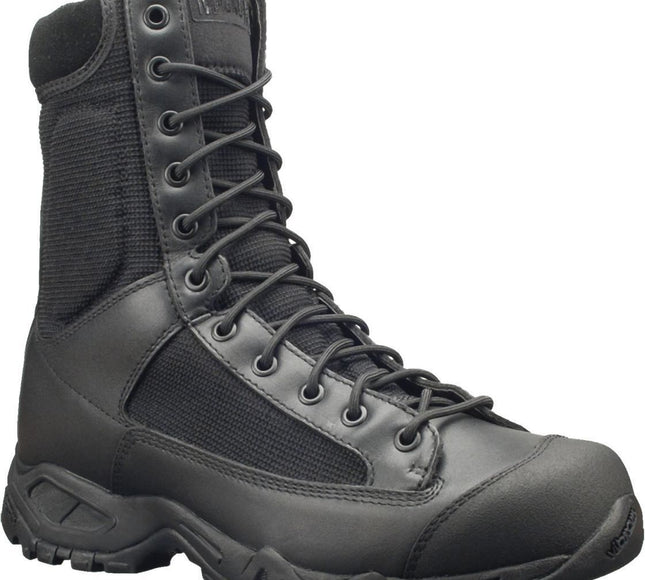 Magnum Mens Tac Lace up Leather Patrol Boot In Black