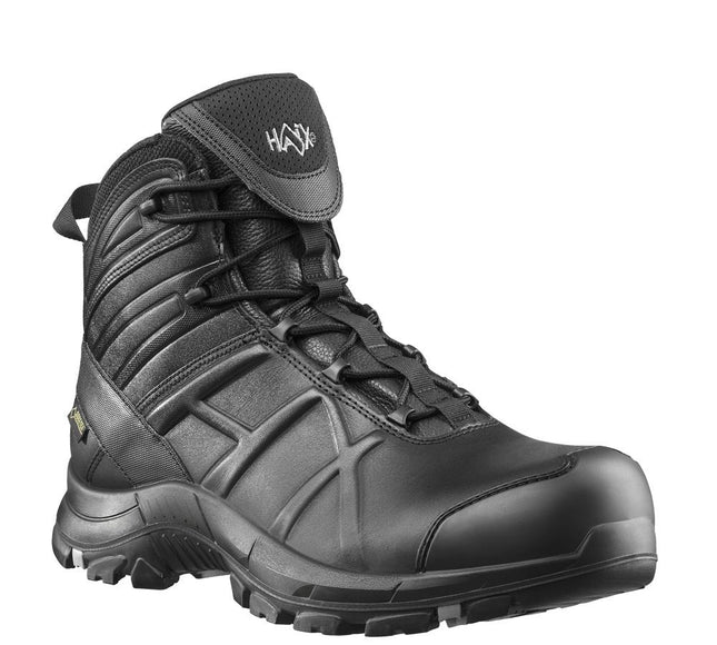 Haix Black Eagle Safety 50 Mid Black Boot