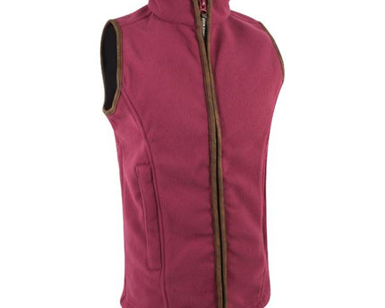 Jack Pyke Ladies Countryman Fleece Gilet Roselle