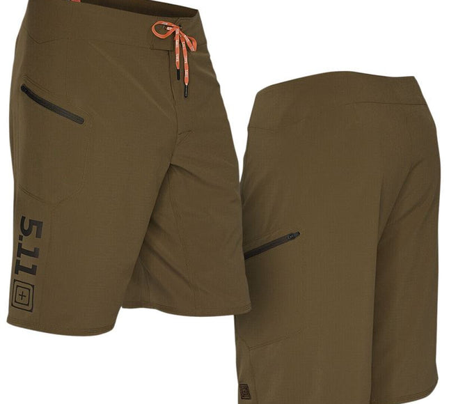 5.11 Men's Recon Vandal Shorts Battle Brown