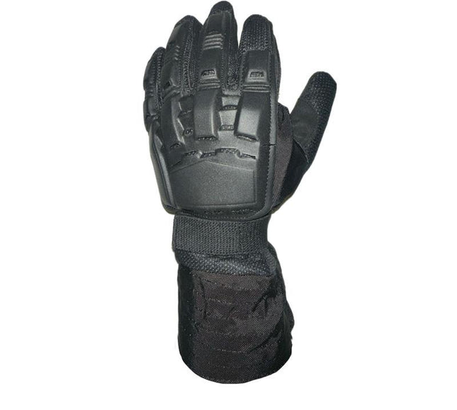 Tactical Armoured Combat Paintball & Airsoft Glove Black